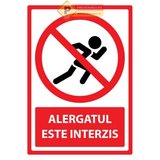 Semn pentru alergatul interzis